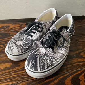 VANS MoMA Munch The Scream Shoes Size 10.5